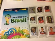 PANINI BRAZIL WORLD CUP 2014 ALBUM + 100% COMPLETE STICKERS FULL SET MINT