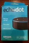 Amazon Echo Dot 2nd Generation Alexa Bluetooth With Power Adapter New Never Used