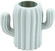 Cactus Pen Holder,Cute Pencil Holders Desktop Supplies Pen Cups Cosmetic Makeup Brush Holder,Cactus Pen Pencil Container Cactus,Student Multifunction Storage Organizer Box Office (A)