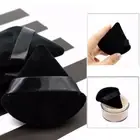 2*/Set Triangle Velvet Powder Puff Flours Mini Face Makeup Sponge Soft Cotton AU