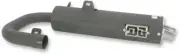 DG RCM II Sport Series Black Steel Slip-On Exhaust (051-4300)