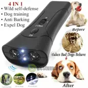 Anti-Dog Bark Deterrent Ultrasonic Stop Barking Repeller Trainer Gentle Chaser