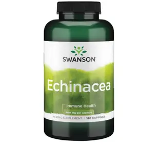【活力小站】Swanson Echinacea 紫錐花 ( 紫錐菊) 400 mg* 180顆