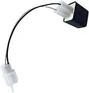 Motorcycle Turn Light Relay - 2-Pin Cable Harness Relay Connector,Indicator Turn Lights, Quick Connect Copper Wires, Motorcycle Accessories, Plug and Play