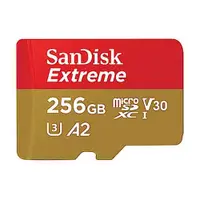 在飛比找蝦皮商城優惠-SanDisk Extreme Micro SDXC 256