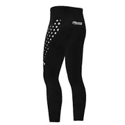Men's Cycling Tights Bike Pants Tights Mountain Bike MTB Road Bike Cycling Sports Polka Dot Gradient Patchwork Thermal Warm 3D Pad Warm Breathable Black Yellow