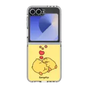 Galaxy Z Flip6 Clear Case Cuddles