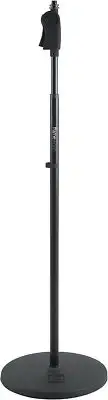 Gator Frameworks Height Adjustable Microphone Stand with 12" Weighted Base
