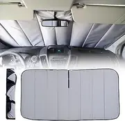 Living in a Bubble Insulated Blackout Windshield Cover for Ford Transit 2015-Current. Van Life Essentials & Camper Van Accessories