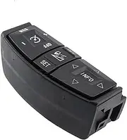 MKVAXR Car Cruise Control Button Scania, for P G R T F K N Series 1486287 Spare Parts 1486287S51 Steering Wheel Knob Switch Button Multi-Control Panel Car Parts Car Steering Wheel Switch Kit