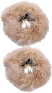 [PACKOVE] 1pair Faux Fur Wrist Warmers for Women Fluffy Arm Cuffs for Elegant Hand Accessories for Birthday Role-play and Weddings Soft Stylish and Practical for All Occasions