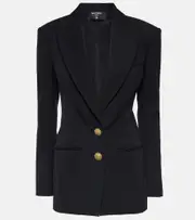 [Balmain] Balmain Virgin wool blazer UK 6 black