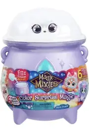 Magic Mixies Color Surprise Magic Cauldron. Reveal a Mixie Plushie from the Fizz