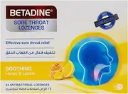 [Betadine] Sore Throat Lozenges - Relieves Sore Throat Discomfort - Helps Kill Bacteria - Fast Acting, 36 Pack