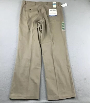 Dockers Pants Mens 36X32 Brown Easy Khaki Straight Fit Comfort Waistband NWT