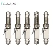 5 Pcs Stainless steel Dental Air Water Quick Connector Dental Ultrasonic Scaler