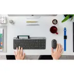 LOGITECH 羅技 K580 超薄跨平台藍牙鍵盤 黑(無聲)
