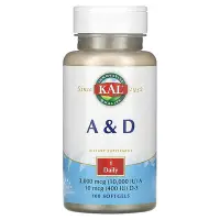 在飛比找iHerb優惠-[iHerb] KAL A & D, 100 Softgel