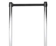 *2PACK* Tatco Adjustable Crowd Control Chrome Stanchion Post 10ft #11500