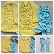 Bluey Easter Set Cookie Cutter And Stamp Embosser