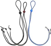 [LIFKOME] 3pcs Sports Safety Es for Men and Glasses Chain for Women and Men Adjustable Glasses Lanyard Earfriendly Design