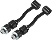 Front Stabilizer Sway Bar Links Fit for Jeep Cherokee - Pack of 2 Black