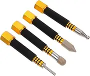 HEALEEP 4pcs Tap Down Pen for Automotive Dent Repair Professional Tools for Hail Damage Dings Effortless Repair for Various Models