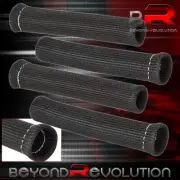4-Piece Spark Plug Wire Boot High Heat Insulator Shield Thermo Black (for: Honda Civic)
