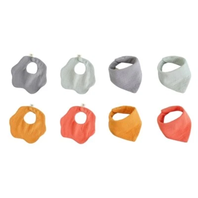 Baby Bandana Dribble Bibs Drool Bibs for Drooling & Teething Soft & Absorbent