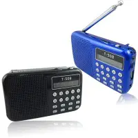 在飛比找Yahoo!奇摩拍賣優惠-T508插卡式MP3喇叭音響(加贈充電器)