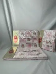 Cannon Royal Pink Floral Percale Bedding Sheet Set for Twin NEW Fitted Flat Case