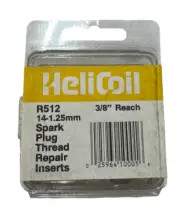 Helicoil M14-1.25mm Spark Plug Thread Repair Inserts 3/8" Reach 6 Pack