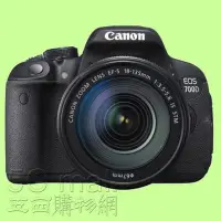 在飛比找Yahoo!奇摩拍賣優惠-5Cgo【權宇】聯強公司貨CANON ESO 700D數位單