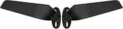 Motorcycle Rearview Mirrors, 1 Pair Modified Motorcycle Mirrors, Adjustable Rotating Side Mirrors, Motorcycle Wing Wing Mirror for Ninja 250 300 H2 H4 400 650 ZX10R ZX6R ZX 636