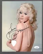 CONNIE STEVENS HAND SIGNED 8x10 COLOR PHOTO MUST SEE SEXY SEXY POSE JSA