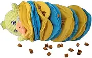 Chewy Dog Toys, Chew Pillow Snuffle Ball, 5.91x5.91x9.84 Inches Interactive Emotional Slow Feeder, Duck Shape Plush Toy for Boredom Relief, Enrichment and Travel