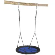 Nest Swing Swibee Children's Round Tree Swing Seat Backyard Swing Seat Outdoor