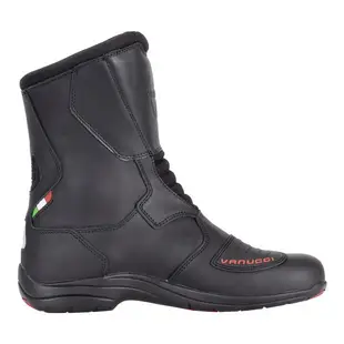 【德國Louis】VANUCCI VTB13 防水摩托車靴 Sympatex版本 黑色短筒低筒真皮機車鞋編號219025