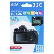 JJC LCP-6D II ultra hard polycarbonate LCD Film Screen Protector Canon EOS 6DII