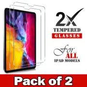2X Tempered Glass Screen Protector For iPad 9th 10th 11th 7th 6th 5th Gen Air 11