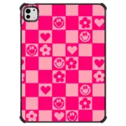 iPad Pro 11-inch (M4) iPad Impact Case Retro Daisy Grid