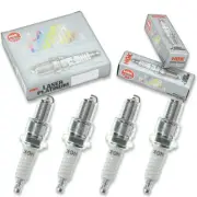 4 pcs NGK Laser Platinum Spark Plugs for 2005-2016 Audi A4 Quattro 2.0L mc (for: Audi)
