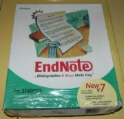 2003 Windows EndNote 7 Student Edition v7 Bibliographies & More Made Easy New