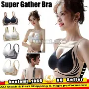 Super Gather Bra Wireless Push-Up Bra, Lifting Anti-Sagging Wireless Push-Up Bra