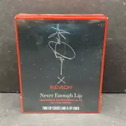 Revlon Never Enough Lip Unapologetic Limited Edition Lip Kit - Sealed