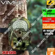 Home Security Video Camera Trail Outdoor 32GB Smart Waterproof Time Lapse CCTV