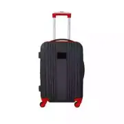 21 in. Red Dual Color Carry-On Hardcase Spinner Wheels, With 3 locking position