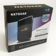 NETGEAR NIGHTHAWK AC1900 Cable Modem Router NIB New