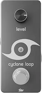 iSET Cyclone Guitar Looper Effects Pedal Bypass Unlimited Overdubs Loop Pedal