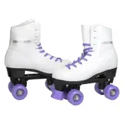 Skate Gear Roller Skates with Retro Quad Design for Kids and Adults - Purple